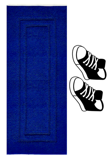 Luxury Extra Large Bath Mat 100% Egyptian Cotton Floor Mats Bath Rugs Water Absorbent Bathroom Toilet Pedestal Carpet Mats - Towelsbay